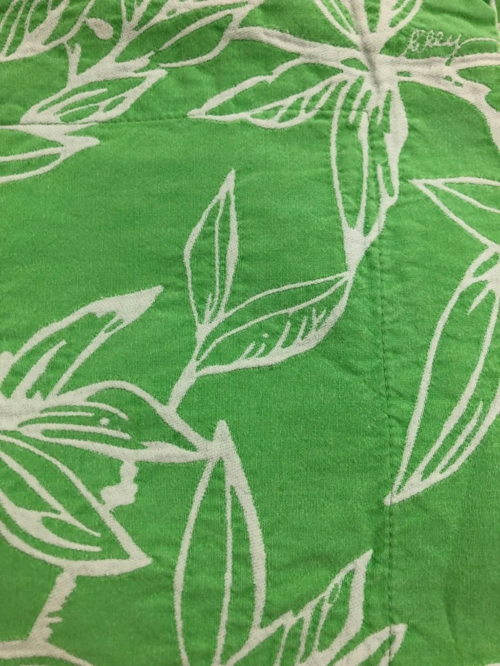 Lilly Pulitzer x Garnet Hill set of 2 standard shams cotton Leaf it to Me print